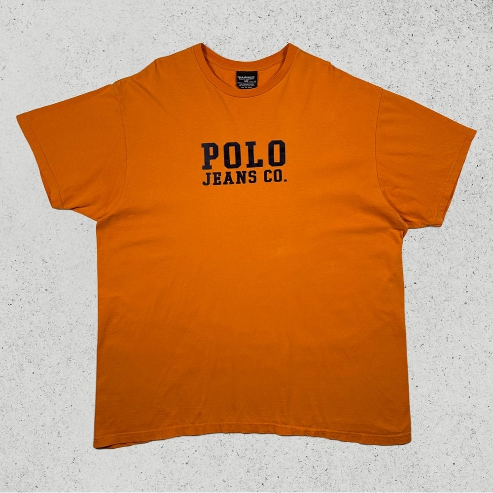 Vintage Polo Ralph Lauren Spell Out Streetwear T Shirt